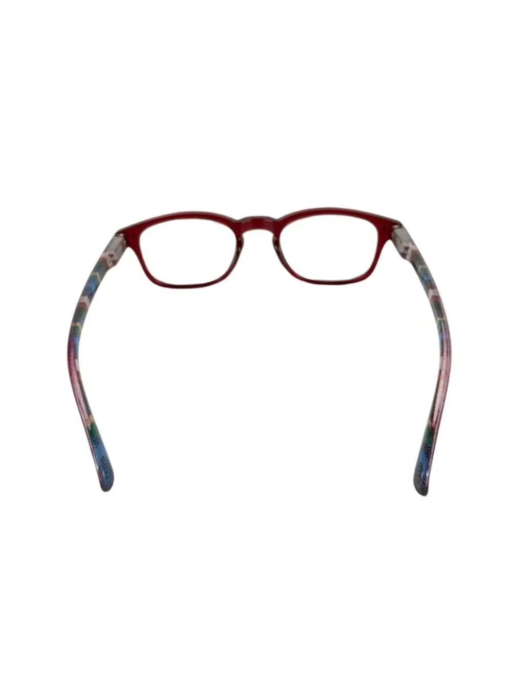 Ellen Degeneres Hannah Womens Eyeglass Frames Red Acetate 47-22-135